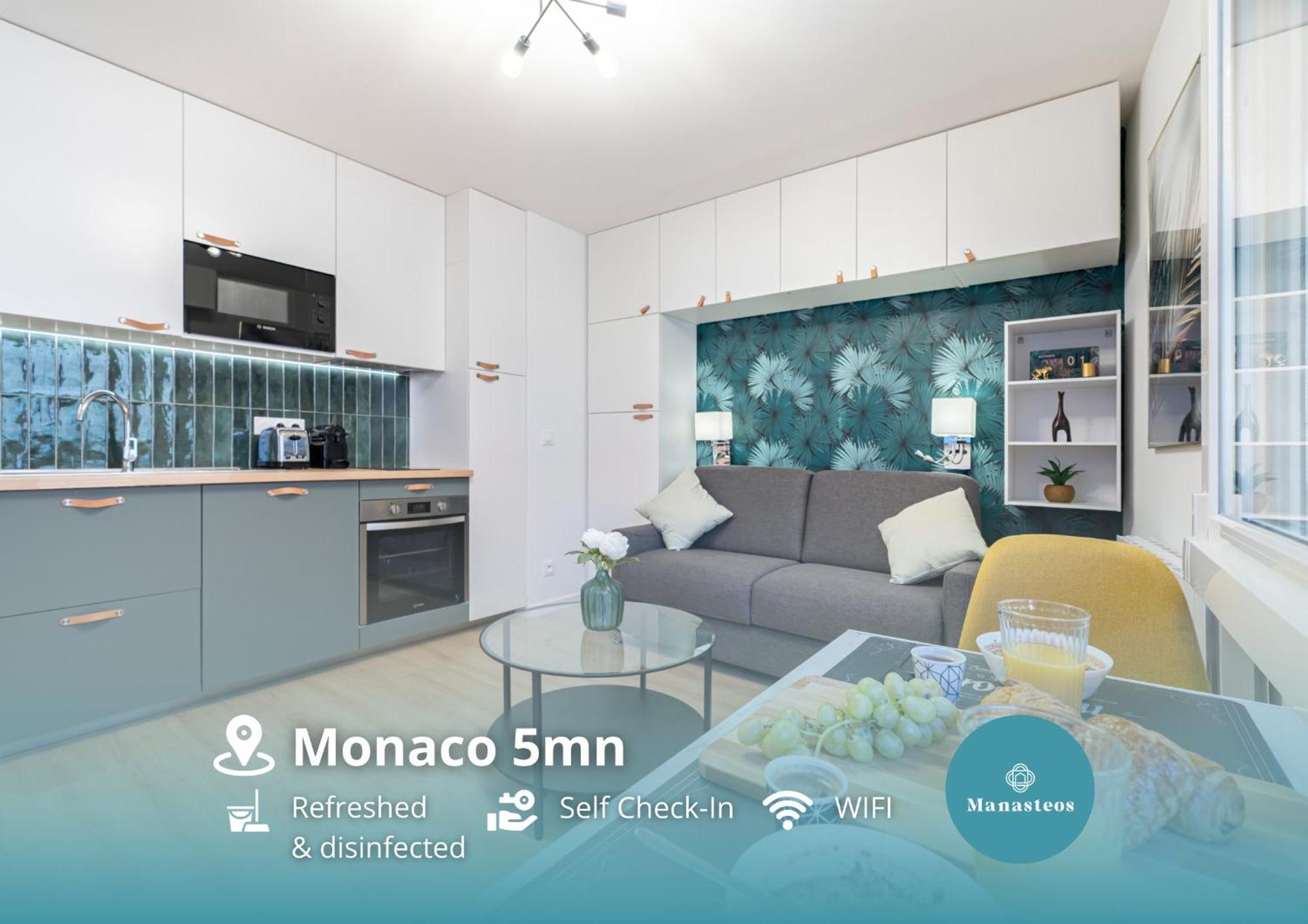 Frontiere De Monaco - Studio Renove - Ae Beausoleil Extérieur photo